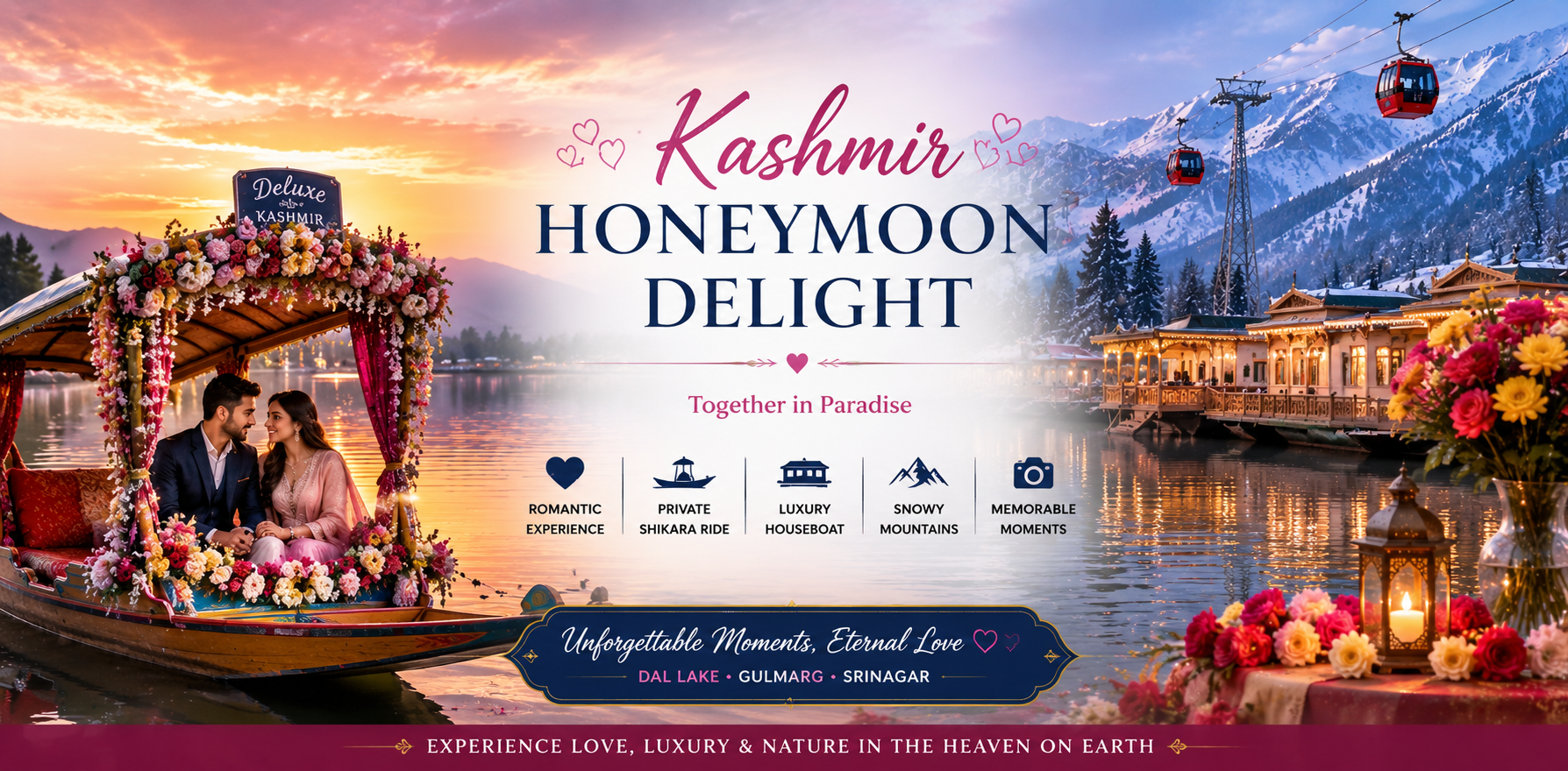 Kashmir Honeymoon Delight.