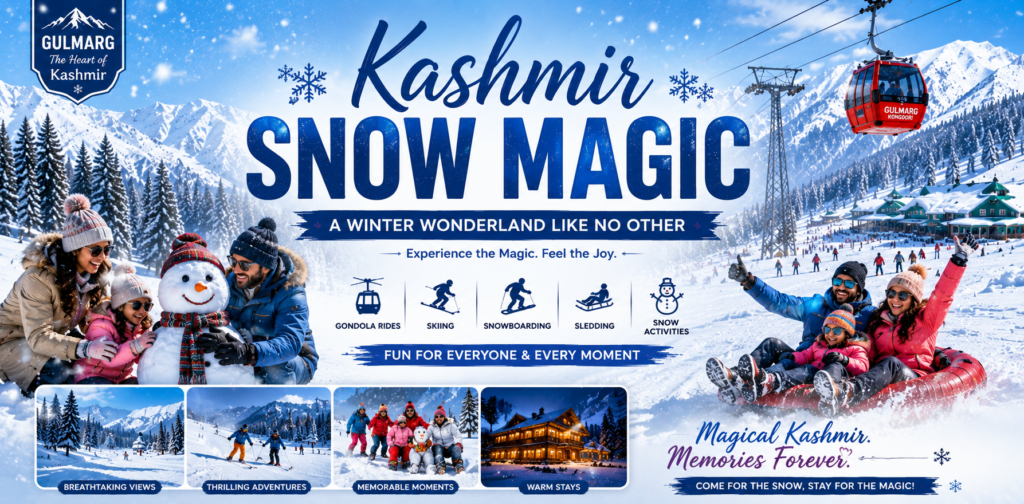 Kashmir Snow Magic